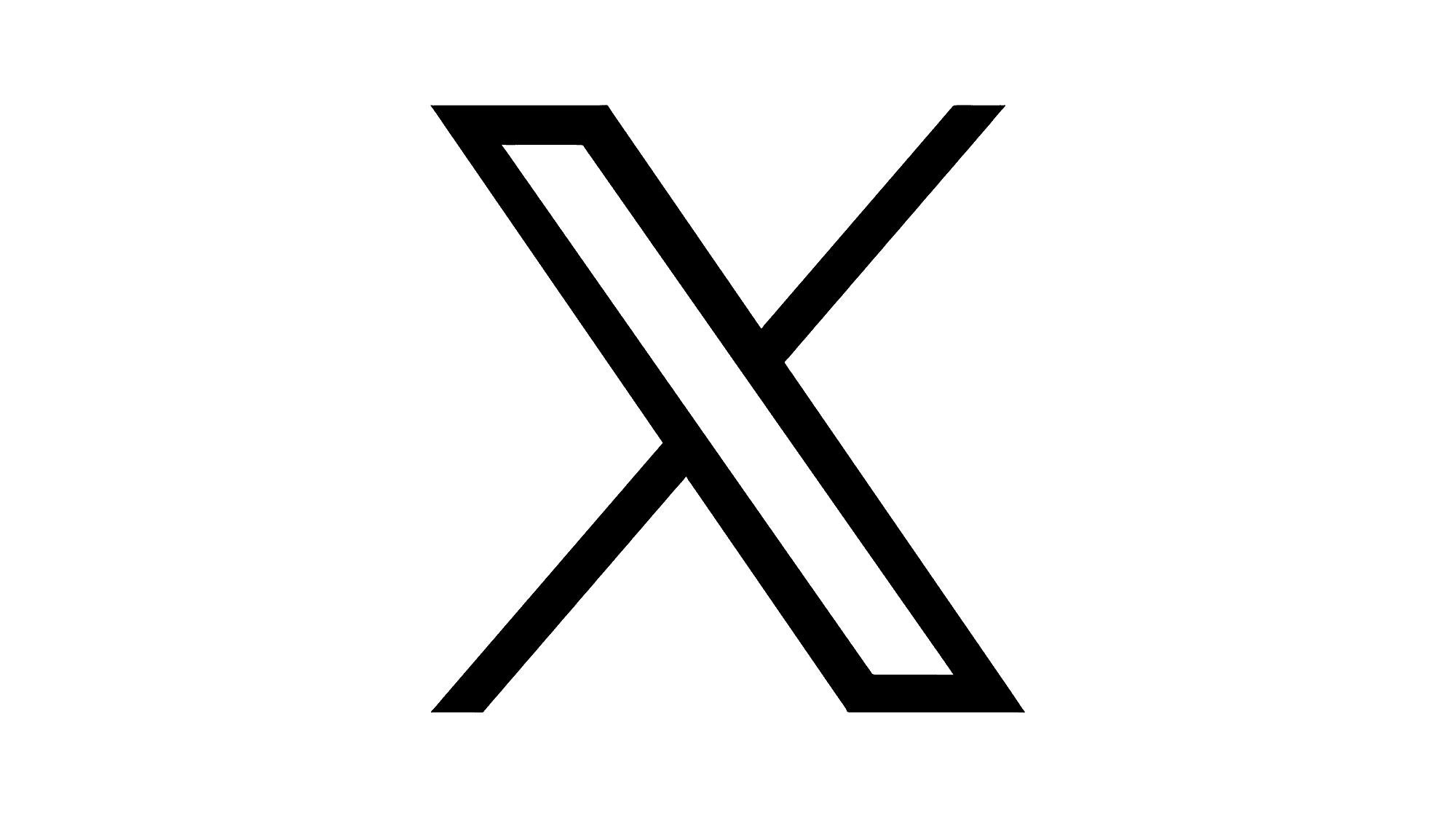X logo